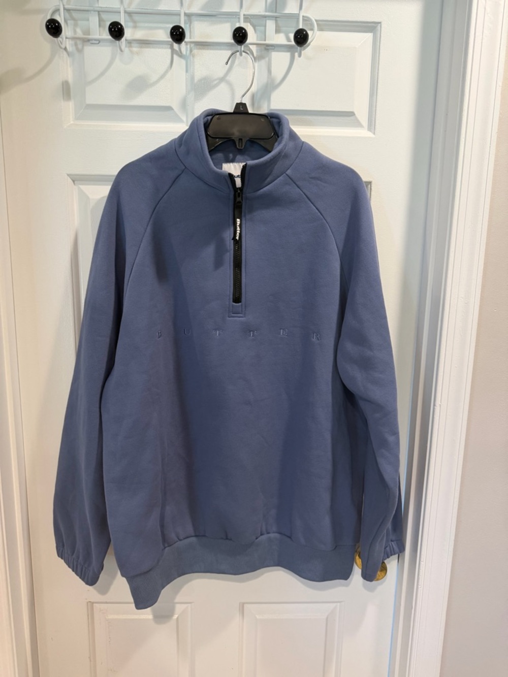 NWT Butter Hampshire Men's 1/4 Zip-Up Mock Neck fleece  Sz Xxl $120
